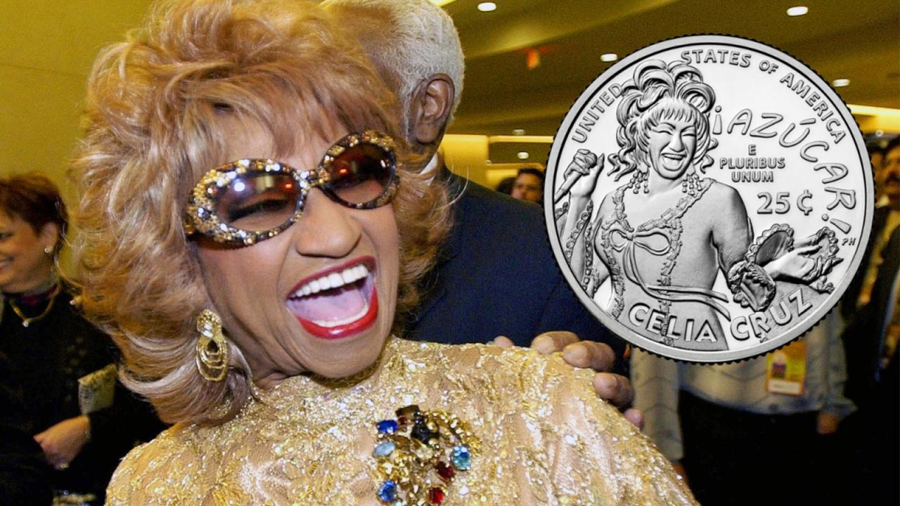 Celia Cruz coin