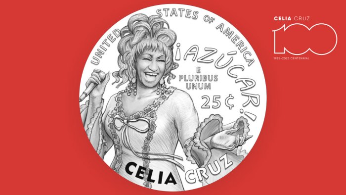 Celia Cruz coin